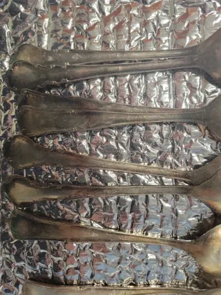 20 Cubiertos Antiguos Set