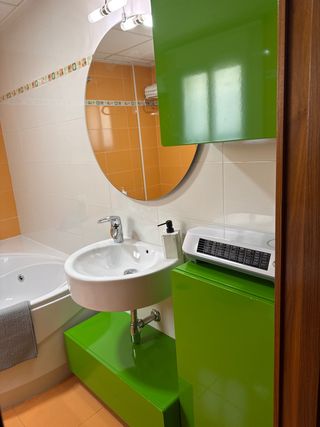 Set da bagno verde