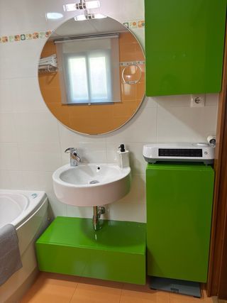Set da bagno verde
