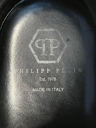 Zapatillas Philipp Plein Negras y Plateadas