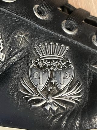 Zapatillas Philipp Plein Negras y Plateadas