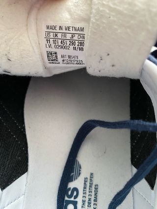 Adidas Gazelle Azul y Blanco