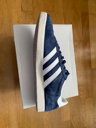 Adidas Gazelle Azul y Blanco