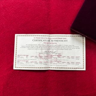 Estuche Monedas Juegos Olímpicos Atlanta - 1996