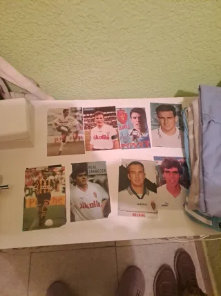 Postales Real Zaragoza Jugadores