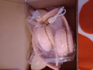 Cascos Infantiles Rosa con Cable USB