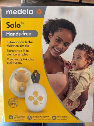 Sacaleches Medela Solo Hands-free Nuevo