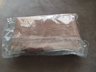 Media polar talla única beige