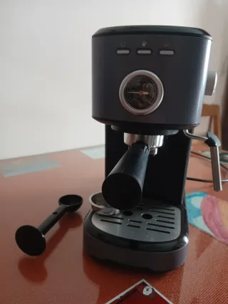 Cafetera Espresso Negra
