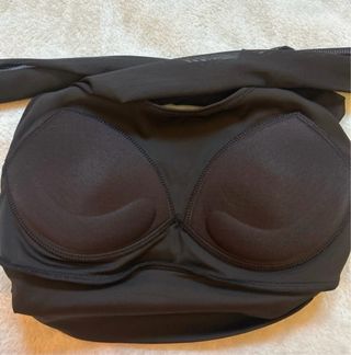 Top Alo Yoga manga larga ballet negro