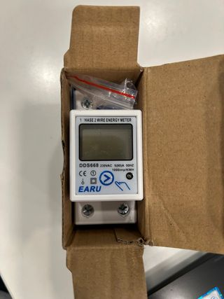 Medidor Energía DDS668 230VAC 5(80)A