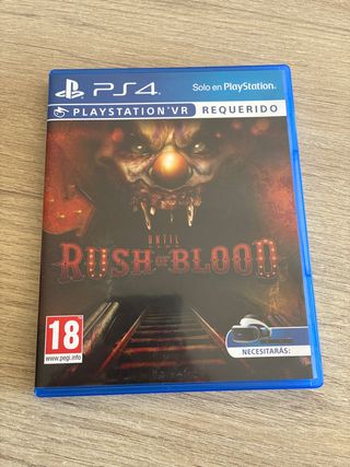 Until Dawn: Rush of Blood PS4 VR