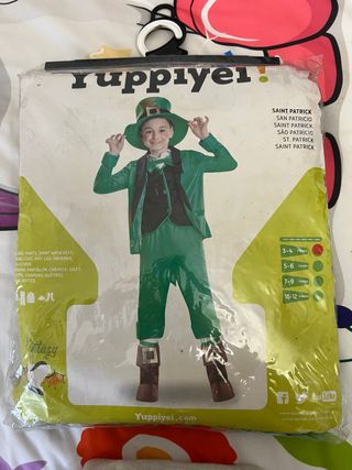 Disfraz San Patricio Niño Talla 3-4