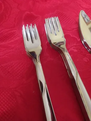 Posate Pesce Acciaio Inox 18/10 Rostfrei n. 24 pz.