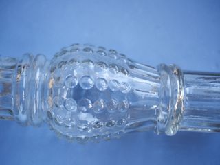 Columna antigua cristal lámpara mesa fuste