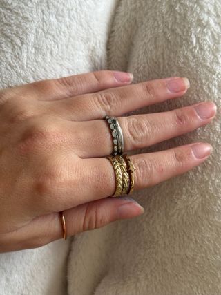 Lote anillos bisutería