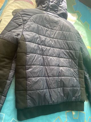 Cazadora Desigual azul acolchada