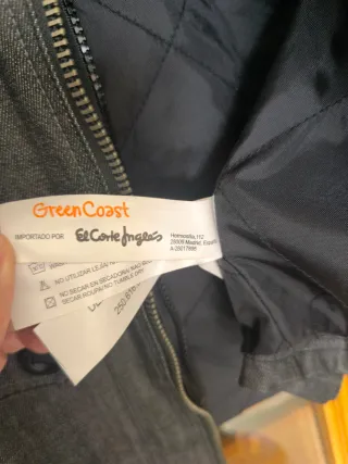 Cazadora vaquera hombre gris