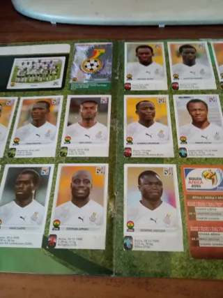 Álbum Cromos FIFA Sudáfrica 2010 completo