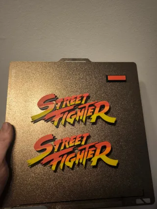 Street Fighter Logo 3D