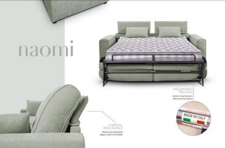 SOFÁ CAMA ITALIANO NAOMI «RELAJACIÓN».