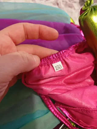 Disfraz Caramelo Arcoíris Niña  10 años