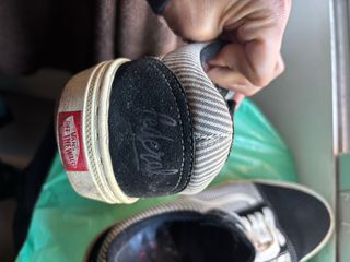 Zapatos Vans Old Skool Rayas Gris y Negro