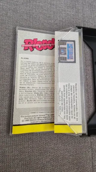 Juego Spectrum Aliens 1989 Mastertronic