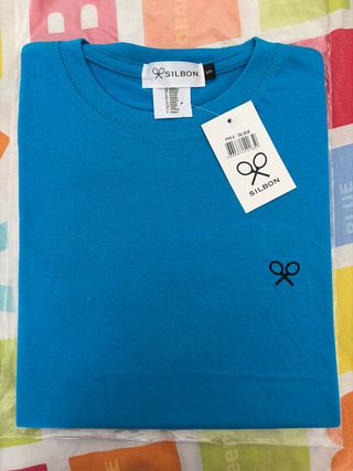 Camiseta SILBON Azul Talla XS/S