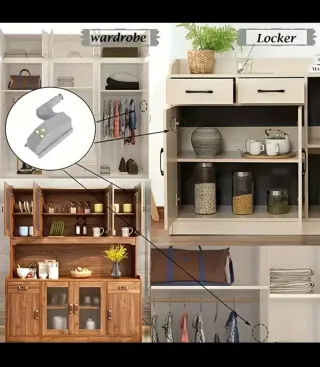 10xLuces LED para Bisagras (Blanco Frío)