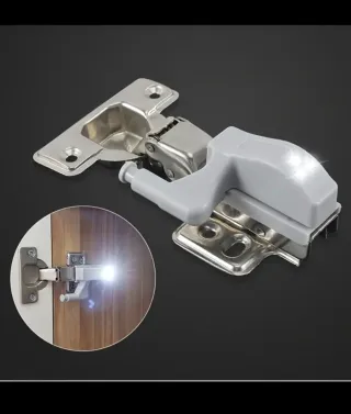 10xLuces LED para Bisagras (Blanco Frío)