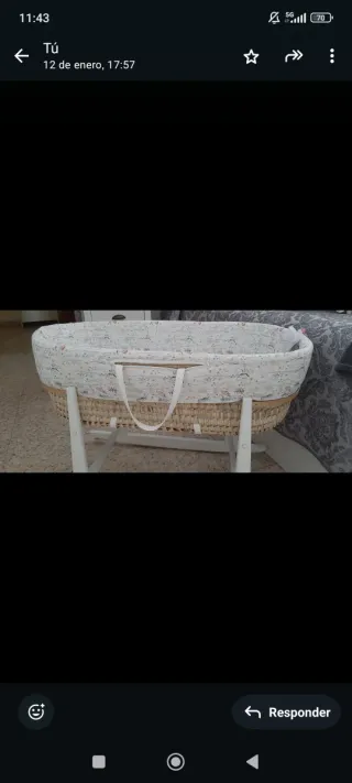 Moisés de bebé nuevo