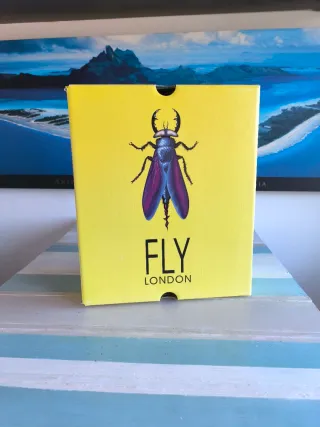 Botas Fly London Rojas Talla 39