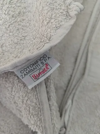 Coppia Asciugamani Grandi Beige