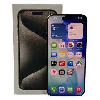 IPHONE 15 PRO MAX 256GB TITANIO NATURAL
