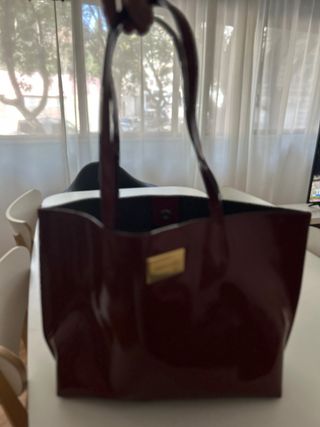 Bolso Bimba y Lola Rojo y Dorado