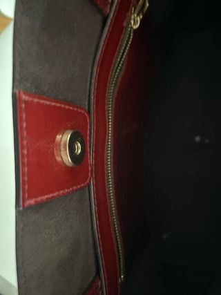 Bolso Bimba y Lola Rojo y Dorado