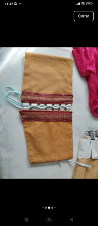 Vestido Medieval , falda , sobrefalda , cinturón