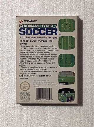 Konami Hyper Soccer NES