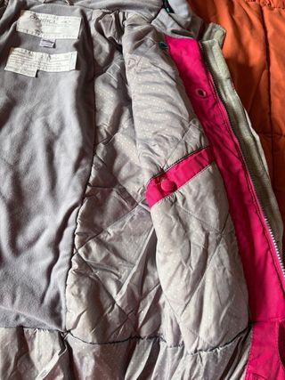 Chaqueta de Nieve O'Neill Gris Rosa Turquesa