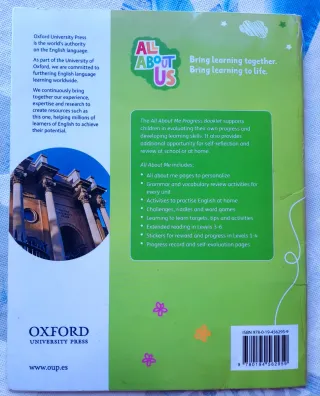 All About Us 1 Classbook + Progress Booklet 1° pri