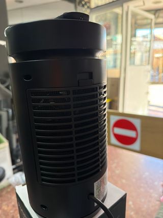 Calefactor Cerámico 1500W PTC Negro