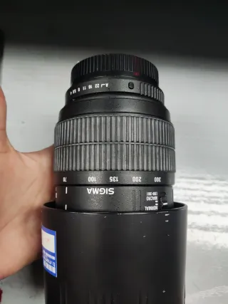 Objetivo Sigma 70-300mm Macro