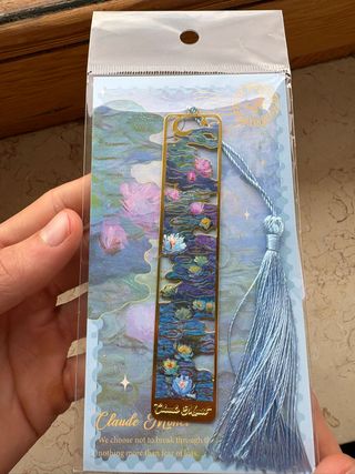 Segnalibro metalizzato