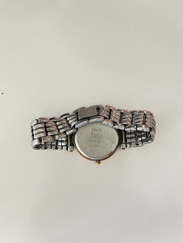 Reloj Cartier Fase Lunar Plata