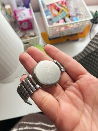 Reloj Cartier Fase Lunar Plata