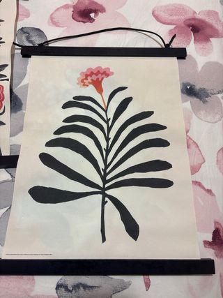 2 Quadri Decorativi Ikea Uccelli e Fiori