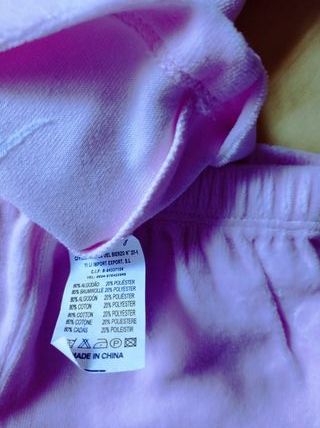 Conjunto bebé ositos rosa 6-9 meses