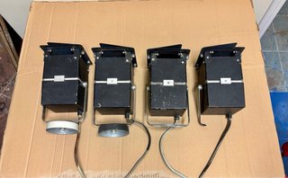 4 Focos tipo cine vintage