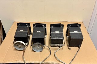 4 Focos tipo cine vintage